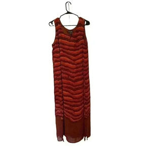 GABRIELLE SIZE 18 long dress multi colors